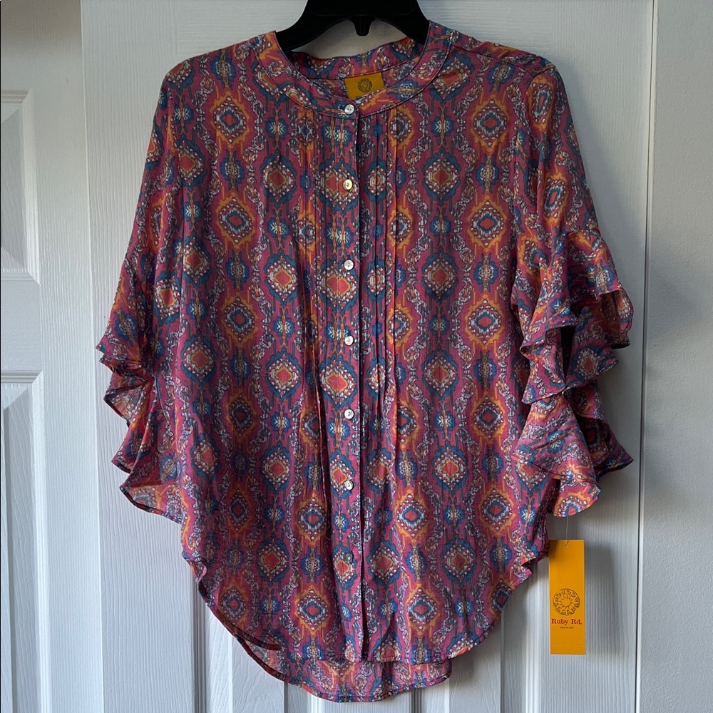NWT Ruby Rd. Blouse - Picture 1 of 6